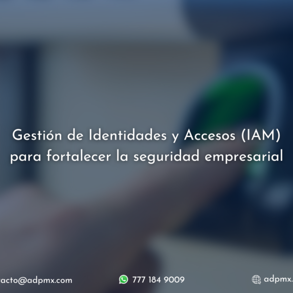 Gestión de identidades y accesos para seguridad empresarial.