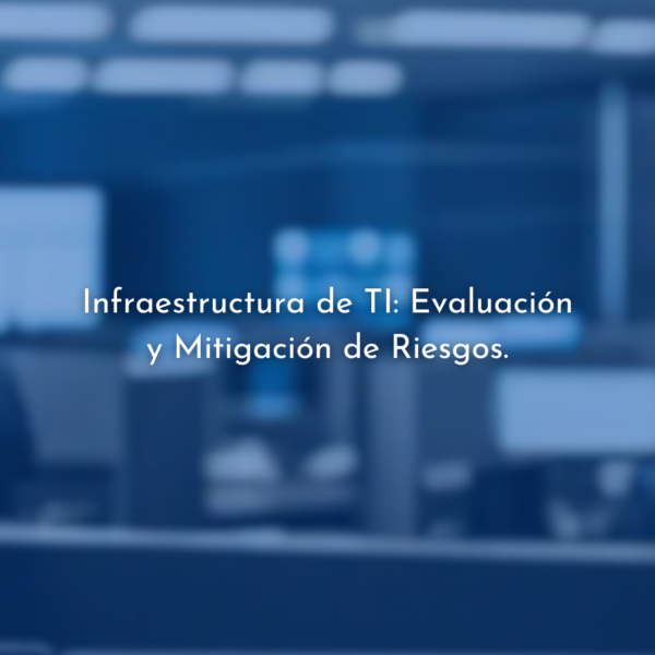 Infraestructura de TI: Evaluación y Mitigación de Riesgos.