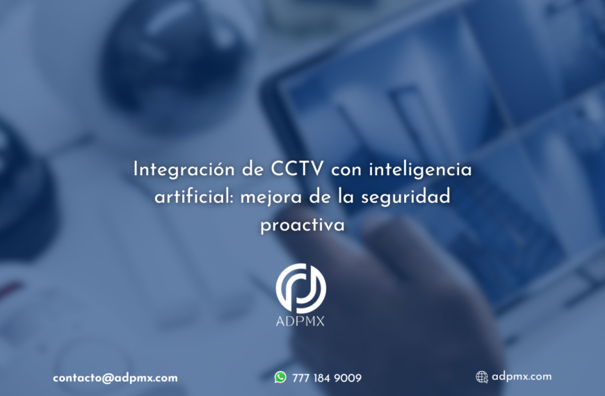 CCTV con IA: Mejora de la seguridad proactiva.